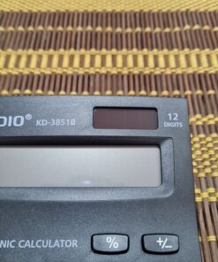 Calculadora electrónica KD-3851B 12 dígitos en Altino