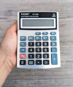 Calculadora electrónica KD-100B 12 dígitos portable Kadio 1