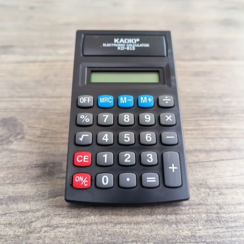 Calculadora electrónica KD-815 8 dígitos portable Kadio 3