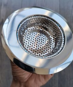 Rejilla filtro colador lavadero cocina metálica acero inoxidable 5